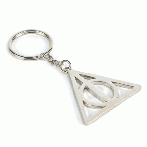 KEYHP02 Keyring - Harry Potter Deathly hallows